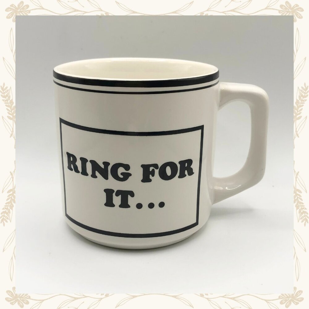 Vintage Giftcraft Toronto Mug “Ring for It”